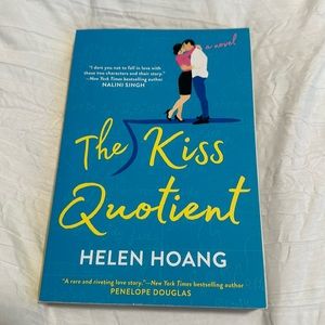 The kiss quotient, by Helen hoang, perfect condition has not been read yet!